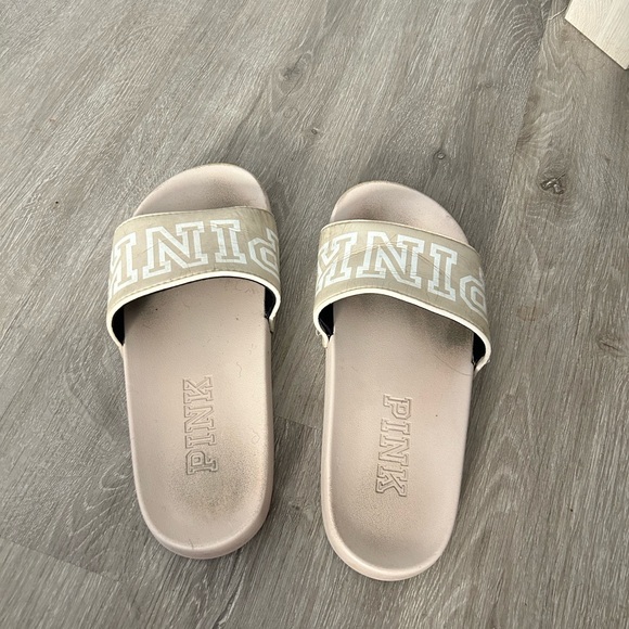 PINK Victorias Secret Slide Ons Size 7/8 - Picture 3 of 3